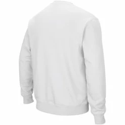 Colosseum Men's White Iowa State Cyclones Arch & Logo Crew Neck Sweatshirt -Colosseum Shop DSCO1135753375 3550 ALT3