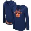 Colosseum Women's Navy Auburn Tigers My Lover Hoodie Long Sleeve T-Shirt