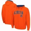 Colosseum Men's Orange Auburn Tigers Arch & Logo 3.0 Full-Zip Hoodie