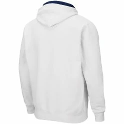 Men's Colosseum White Auburn Tigers Arch & Logo 3.0 Full-Zip Hoodie -Colosseum Shop DSCO1136759494 3550 ALT3