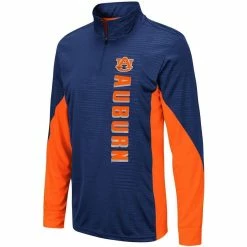 Youth Colosseum Navy Auburn Tigers Bart Quarter-Zip Jacket -Colosseum Shop DSCO1136760568 1320 ALT2