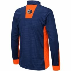 Youth Colosseum Navy Auburn Tigers Bart Quarter-Zip Jacket -Colosseum Shop DSCO1136760568 1320 ALT3