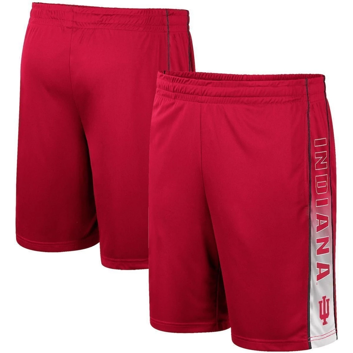 Men's Colosseum Crimson Indiana Hoosiers Lazarus Shorts 1 Men's Colosseum Crimson Indiana Hoosiers Lazarus Shorts