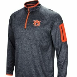 Colosseum Men's Navy Auburn Tigers Amnesia Quarter-Zip Pullover Jacket -Colosseum Shop DSCO1136762301 1320 ALT2
