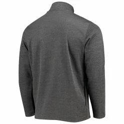 Colosseum Men's Heathered Charcoal Auburn Tigers Roman Pullover Jacket -Colosseum Shop DSCO1136762413 4135 ALT3