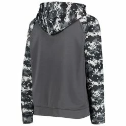 Colosseum Youth Charcoal Indiana Hoosiers OHT Military Appreciation Digital Camo Raglan Pullover Hoodie -Colosseum Shop DSCO1136763964 1904 ALT3