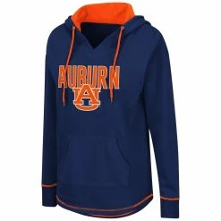 Colosseum Women's Navy Auburn Tigers Tunic Pullover Hoodie -Colosseum Shop DSCO1136766684 1320 ALT2