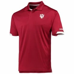 Colosseum Men's Crimson Indiana Hoosiers Santry Polo -Colosseum Shop DSCO1136768261 2840 ALT2