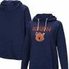 Colosseum Women's Navy Auburn Tigers Nollie Raglan Slub Pullover Hoodie