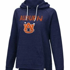 Colosseum Women's Navy Auburn Tigers Nollie Raglan Slub Pullover Hoodie -Colosseum Shop DSCO1136770731 1320 ALT2