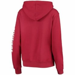 Colosseum Women's Crimson Indiana Hoosiers Loud And Proud Pullover Hoodie -Colosseum Shop DSCO1136771631 2840 ALT3