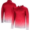 Men's Colosseum Cardinal Arkansas Razorbacks Walter Quarter-Zip Windshirt