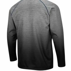 Colosseum Men's Heathered Gray Auburn Tigers Sitwell Sublimated Quarter-Zip Pullover Jacket -Colosseum Shop DSCO1136782382 1927 ALT3