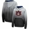 Colosseum Youth Heathered Gray Auburn Tigers Sitwell Pullover Hoodie
