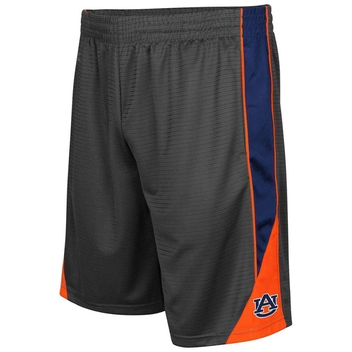 Men's Colosseum Charcoal Auburn Tigers Turnover Shorts 1 Men's Colosseum Charcoal Auburn Tigers Turnover Shorts