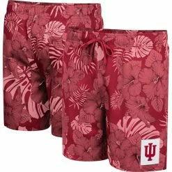 Colosseum Men's Crimson Indiana Hoosiers The Dude Swim Shorts -Colosseum Shop DSCO1136791259 2840 ALT1