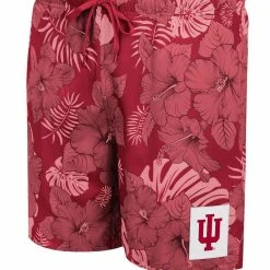 Colosseum Men's Crimson Indiana Hoosiers The Dude Swim Shorts -Colosseum Shop DSCO1136791259 2840 ALT2