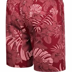 Colosseum Men's Crimson Indiana Hoosiers The Dude Swim Shorts -Colosseum Shop DSCO1136791259 2840 ALT3