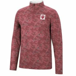 Colosseum Men's Crimson Indiana Hoosiers Tivo Quarter-Zip Jacket 6 Colosseum Men's Crimson Indiana Hoosiers Tivo Quarter-Zip Jacket -Colosseum Shop DSCO1136791680 2840 ALT2