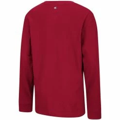 Colosseum Youth Crimson Indiana Hoosiers Two-Hit Long Sleeve T-Shirt -Colosseum Shop DSCO1136791820 2840 ALT3