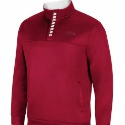 Colosseum Men's Cardinal Arkansas Razorbacks No Tomorrow Quarter-Snap Jacket 6 Colosseum Men's Cardinal Arkansas Razorbacks No Tomorrow Quarter-Snap Jacket -Colosseum Shop DSCO1136792154 4633 ALT2