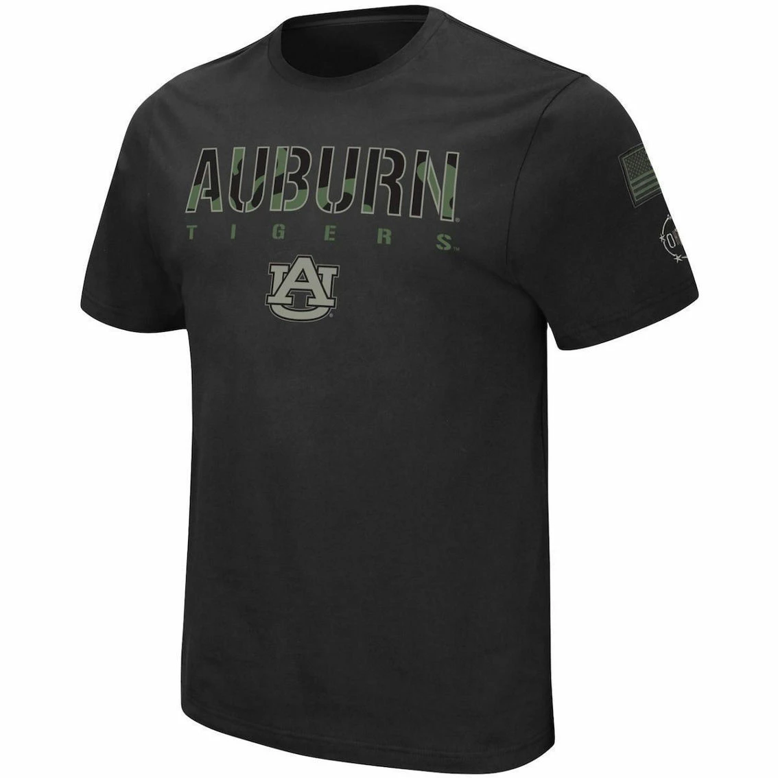 Colosseum Men's Black Auburn Tigers Big & Tall OHT Military Appreciation Informer T-Shirt 3 Colosseum Men's Black Auburn Tigers Big & Tall OHT Military Appreciation Informer T-Shirt - Image 3