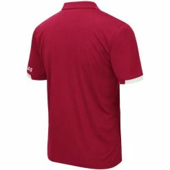 Colosseum Men's Cardinal Arkansas Razorbacks Logo Santry Polo -Colosseum Shop DSCO1137145166 4633 ALT3