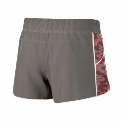 Colosseum Women's Gray/Crimson Indiana Hoosiers Pamela Lined Shorts -Colosseum Shop DSCO1137145222 1927 ALT3