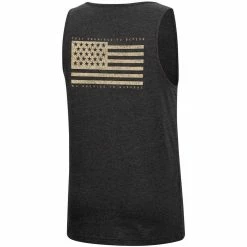 Colosseum Men's Heathered Black Auburn Tigers Military Appreciation OHT Transport Tank Top -Colosseum Shop DSCO1137386716 1007 ALT3