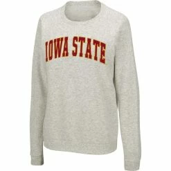 Colosseum Women's Ash Iowa State Cyclones Joy Chloe Classic Campus Pullover Sweatshirt 6 Colosseum Women's Ash Iowa State Cyclones Joy Chloe Classic Campus Pullover Sweatshirt -Colosseum Shop DSCO1137450662 4097 ALT2