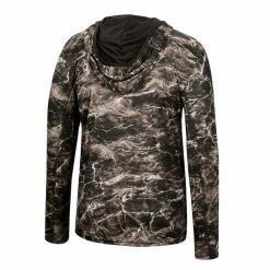 Colosseum Men's Black Iowa State Cyclones Mossy Oak SPF 50 Performance Long Sleeve Hoodie T-Shirt -Colosseum Shop DSCO1137451523 1007 ALT3