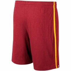 Men's Colosseum Cardinal Iowa State Cyclones Thunder Slub Shorts -Colosseum Shop DSCO1137451836 4633 ALT3