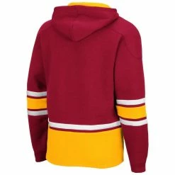 Colosseum Men's Cardinal Iowa State Cyclones Lace Up 3.0 Pullover Hoodie -Colosseum Shop DSCO1137629691 4633 ALT3