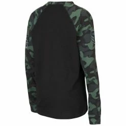 Colosseum Youth Black/Camo Iowa State Cyclones OHT Military Appreciation Team Raglan Long Sleeve T-Shirt 7 Colosseum Youth Black/Camo Iowa State Cyclones OHT Military Appreciation Team Raglan Long Sleeve T-Shirt -Colosseum Shop DSCO1137693573 1007 ALT3
