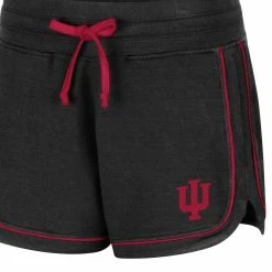 Colosseum Women's Black Indiana Hoosiers Lil Sebastian Tri-Blend Shorts -Colosseum Shop DSCO1137693766 1007 ALT2