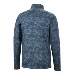 Colosseum Men's Navy Auburn Tigers Tivo Quarter-Zip Jacket -Colosseum Shop DSCO1137814154 1320 ALT3