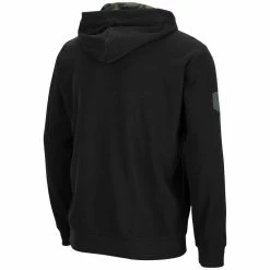 Colosseum Men's Black Iowa State Cyclones OHT Military Appreciation Logo Waffle Full-Zip Hoodie -Colosseum Shop DSCO1137814421 1007 ALT3