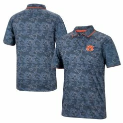 Colosseum Men's Navy Auburn Tigers Speedman Polo