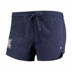 Colosseum Women's Heathered Navy Arizona Wildcats Simone Lounge Shorts -Colosseum Shop DSCO1138396012 SXT5 ALT2
