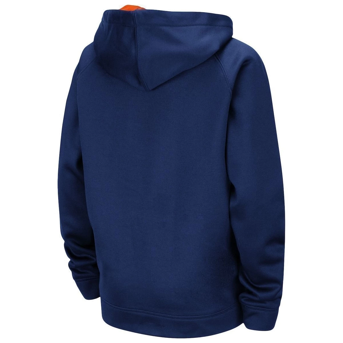 Colosseum Youth Navy Auburn Tigers Dean Slash Stack Pullover Hoodie 4 Colosseum Youth Navy Auburn Tigers Dean Slash Stack Pullover Hoodie - Image 4