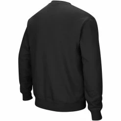 Colosseum Men's Black Iowa State Cyclones Arch & Logo Crew Neck Sweatshirt -Colosseum Shop DSCO1138725866 1007 ALT3