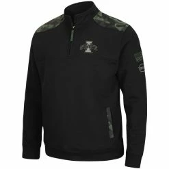 Colosseum Men's Black Iowa State Cyclones OHT Military Appreciation Commo Fleece Quarter-Zip Jacket 6 Colosseum Men's Black Iowa State Cyclones OHT Military Appreciation Commo Fleece Quarter-Zip Jacket -Colosseum Shop DSCO1139602087 1007 ALT2