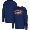 Colosseum Youth Navy Auburn Tigers Tornado Reef 2-Hit Long Sleeve T-Shirt