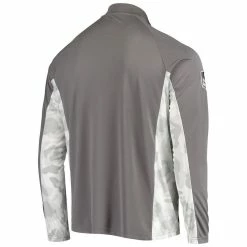 Colosseum Men's Gray/Camo Arizona Wildcats OHT Military Appreciation Swoop Quarter-Zip Jacket -Colosseum Shop DSCO1139622209 1927 ALT3