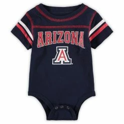 Colosseum Newborn & Infant Navy Arizona Wildcats Chocolate Bodysuit & Bib Set -Colosseum Shop DSCO1139622601 1320 ALT2