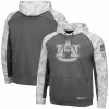 Colosseum Men's Gray/Arctic Camo Auburn Tigers OHT Military Appreciation Tonal Raglan Pullover Hoodie