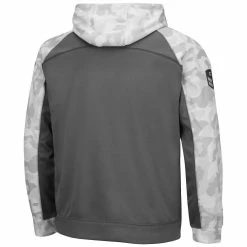 Colosseum Men's Gray/Arctic Camo Auburn Tigers OHT Military Appreciation Tonal Raglan Pullover Hoodie -Colosseum Shop DSCO1140226003 1927 ALT3