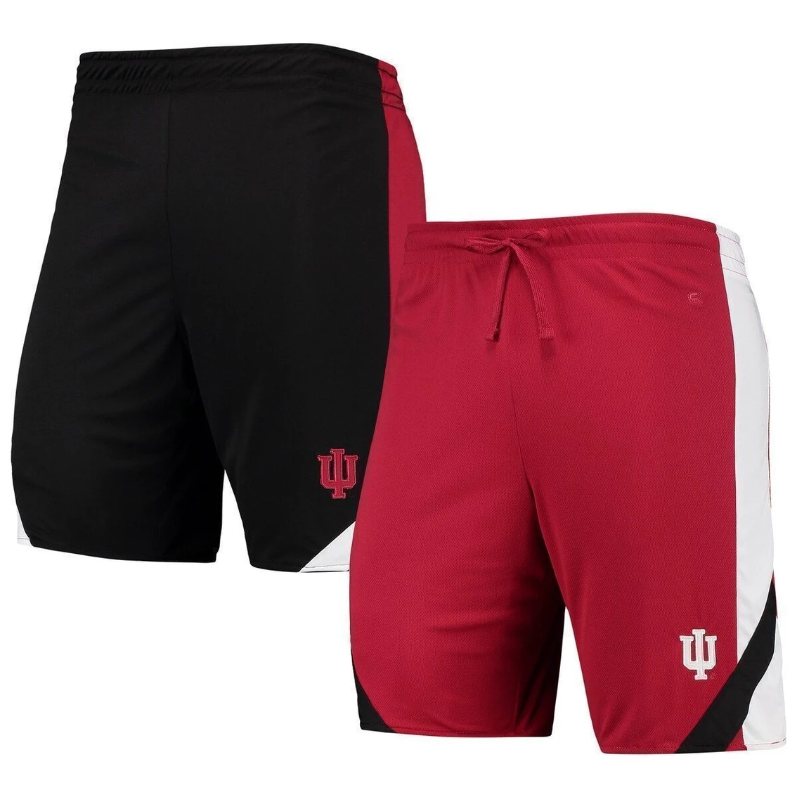 Men's Colosseum Crimson/Black Indiana Hoosiers Am I Wrong Reversible Shorts 2 Men's Colosseum Crimson/Black Indiana Hoosiers Am I Wrong Reversible Shorts - Image 2