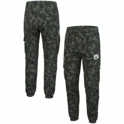 Colosseum Men's Camo Auburn Tigers Logo OHT Military Appreciation Code Fleece Pants