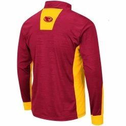 Men's Colosseum Cardinal Iowa State Cyclones Bart Windshirt Quarter-Zip Jacket -Colosseum Shop DSCO1140295779 4633 ALT3